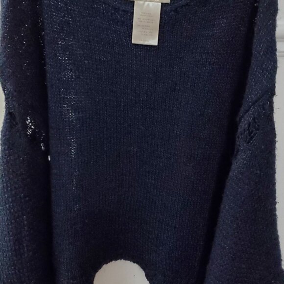 Exclusive Berretti Italian Designer Knit Sweater Shawl with Sleeve holes - Picture 12 of 13